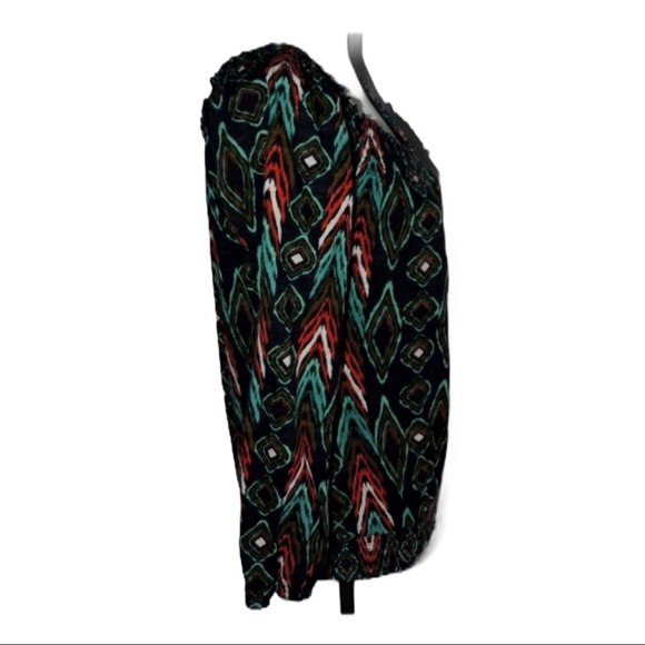 Lucky Brand Peacock Blouse - Picture 3 of 5